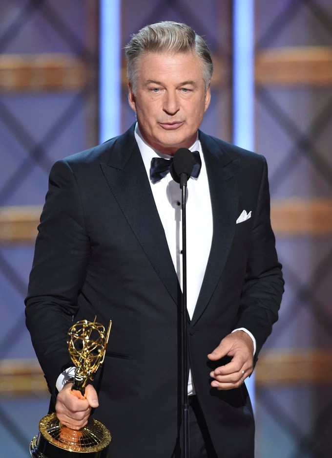 Alec Baldwin Wins A 2017 Emmy