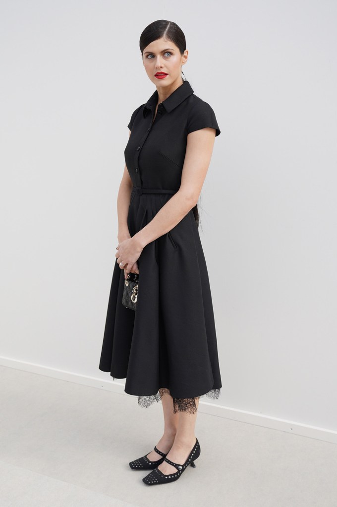 Alexandra Daddario At Dior