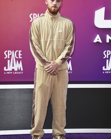 Angus Cloud arrives at the world premiere of "Space Jam: A New Legacy", at Regal L.A. Live in Los Angeles World Premiere of "Space Jam: A New Legacy", Los Angeles, United States - 12 Jul 2021
