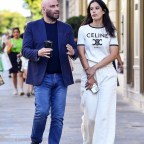 *EXCLUSIVE* John Travolta and daughter Ella Bleue Travolta enjoy some retail therapy at Chanel and Dior during vacay in Paris!