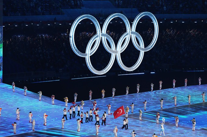 Turkey Athletes At Opening Ceremony