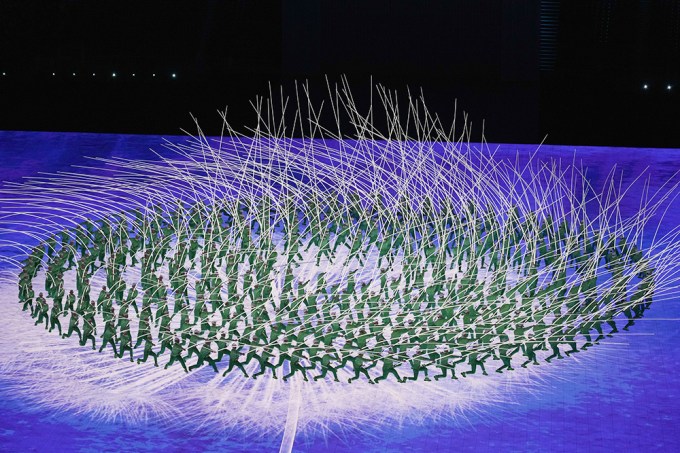 Beijing Olympics Opening Ceremony With Dancers
