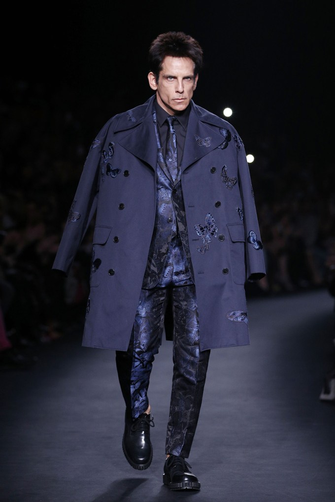 Ben Stiller at Paris Fashion Week
