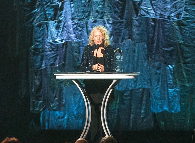 Carole King Recieves MusiCares 2014 Person Of The Year
