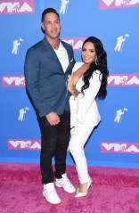 Chris Larangeira, Angelina Pivarnick
2018 MTV Video Music Awards - Arrivals, New York, USA - 20 Aug 2018