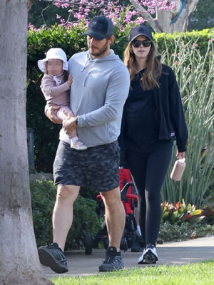 Chris Pratt, Katherine Schwarzenegger, Lyla