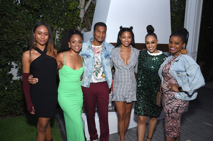 Cory Hardrict Hosts Watch Party