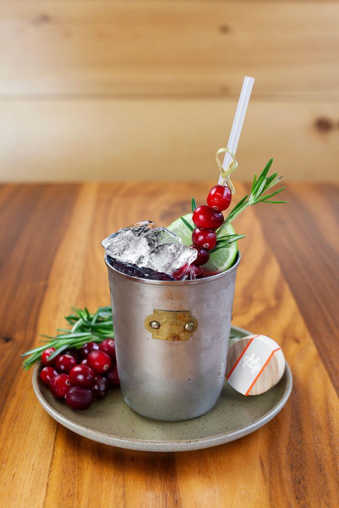 Cranberry-Ginger Jalisco Mule from Curamia Tequila