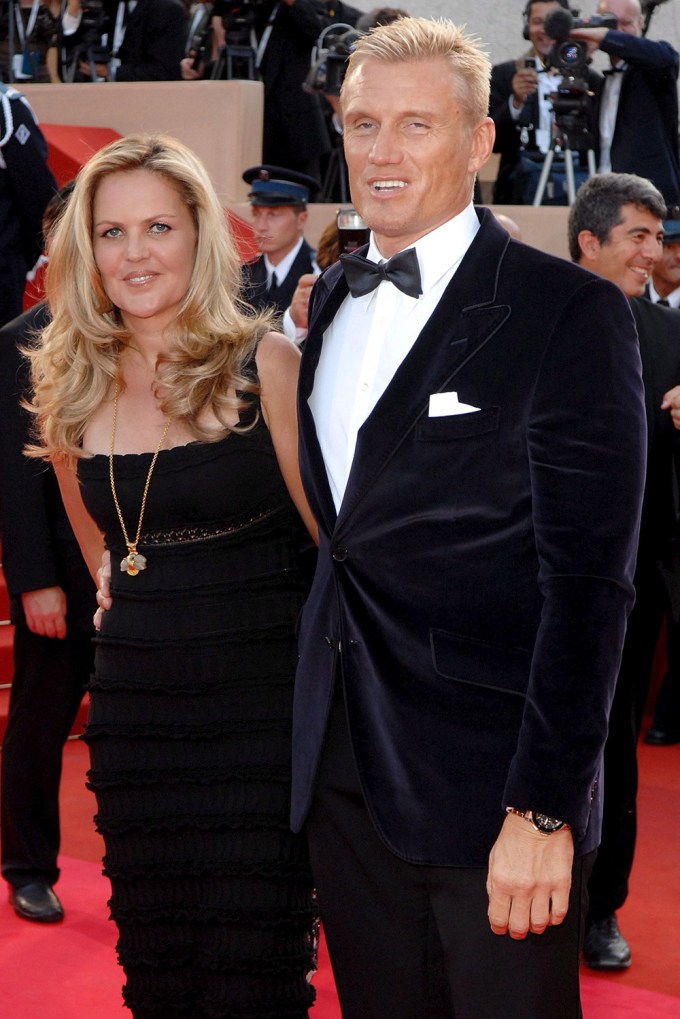 Dolph Lundgren & Anette Qviberg at the 2007 Cannes Film Fest