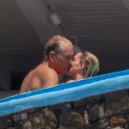 EXCLUSIVE: Dolph Lundgren goes shirtless during romantic Greek vacation with much younger fiancee Emma Krokdal amid his lung cancer battle.