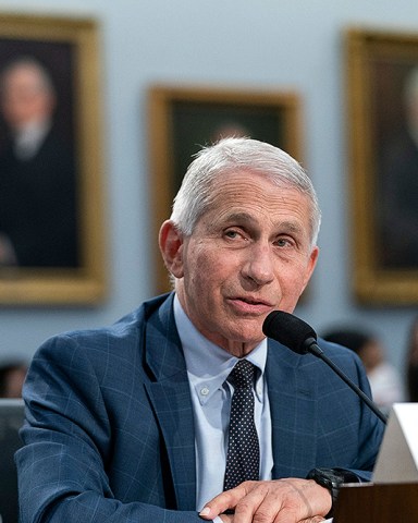 Dr. Anthony Fauci, Director of the National Institute of Allergy and Infectious Diseases, testifies during a House Committee on Appropriations subcommittee on Labor, Health and Human Services, Education, and Related Agencies hearing, May 11, 2022, on Capitol Hill in Washington. Federal prosecutors in Maryland say a West Virginia man pleaded guilty, to sending threatening emails to Dr. Anthony Fauci and other officials Fauci Threatening Emails, Washington, United States - 11 May 2022