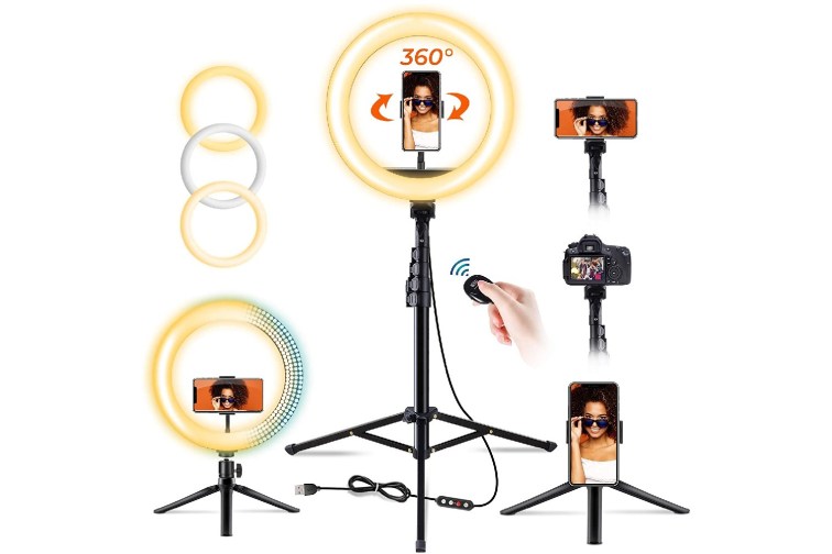 Leading Ring Light iPhone Tripods in 2022 Reviews by Hollywood Life