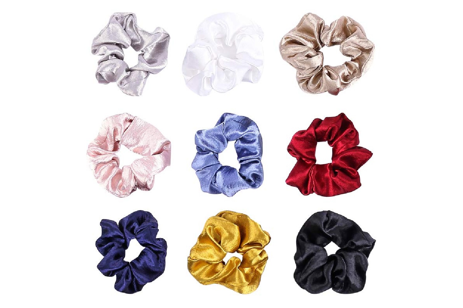 silk scrunchies reviews