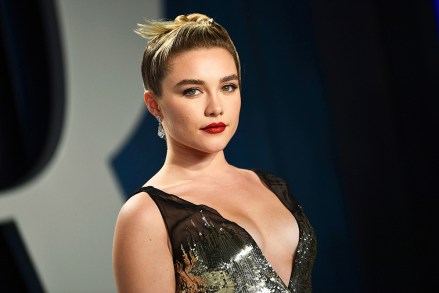 Florence Pugh arrives at the Vanity Fair Oscar Party, in Beverly Hills, Calif
92nd Academy Awards - Vanity Fair Oscar Party, Beverly Hills, USA - 09 Feb 2020