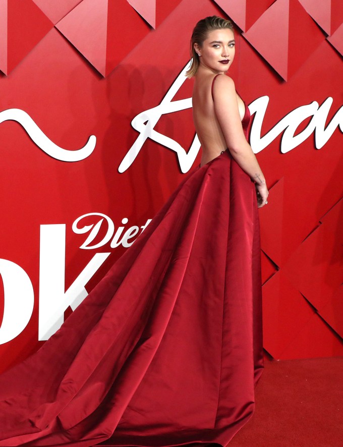 Florence Pugh At The Fashion Awards 2022