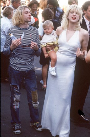 Kurt Cobain Courtney Love and Baby
Kurt Cobain, Courtney Love and Frances Bean Cobain 1993
