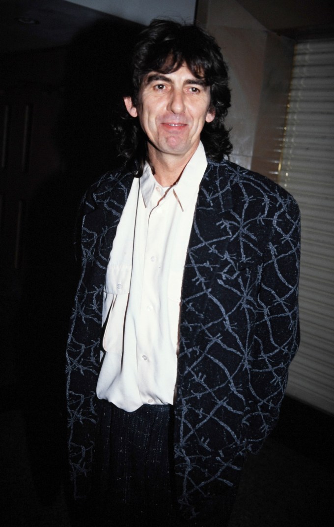 George Harrison In 1989
