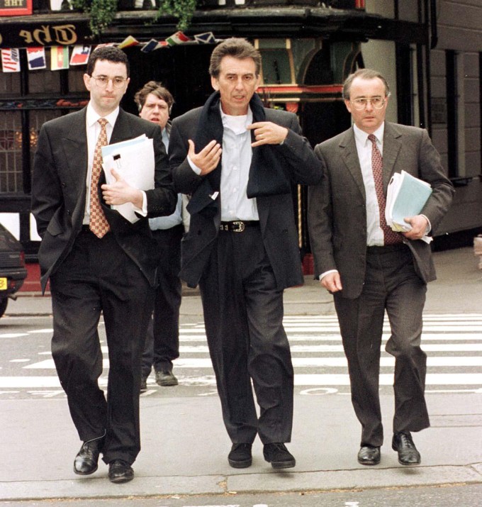 George Harrison At High Court In 1998