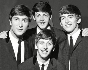 The Beatles John Lennon (died December 1980) Paul Mccartney Ringo Starr And George Harrison (died November 2001) 
The Beatles John Lennon (died December 1980) Paul Mccartney Ringo Starr And George Harrison (died November 2001)
