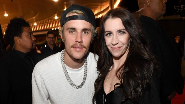 WESTWOOD, CALIFORNIA - JANUARY 27: Justin Bieber and Pattie Mallette attend YouTube Originals "Justin Bieber: Seasons" premiere at Regency Bruin Theater on January 27, 2020 in Westwood, California. (Photo by Kevin Mazur/Getty Images for YouTube Originals)
