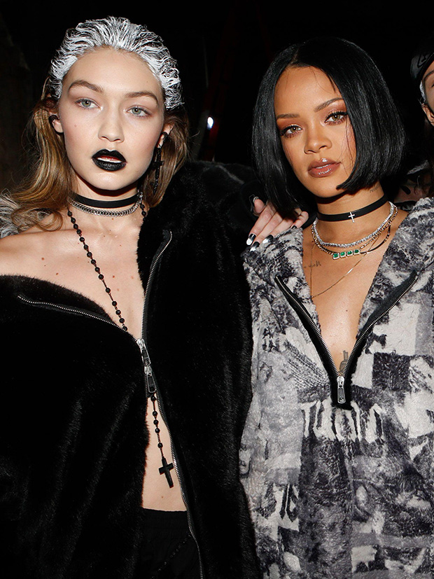 Gigi Hadid, Rihanna