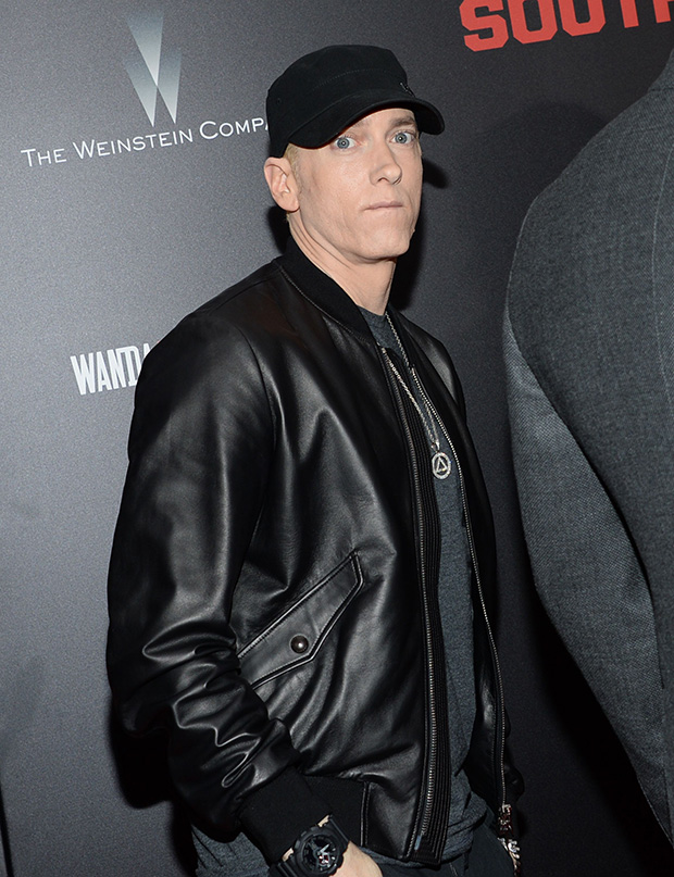 Eminem Super Bowl Black Jacket - Movie Leather Jackets