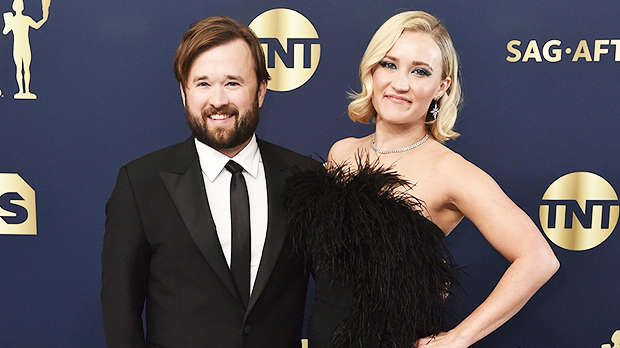 Haley Joel Osment Makes Rare Red Carpet Appearance With Sister Emily Osment At SAG Awards