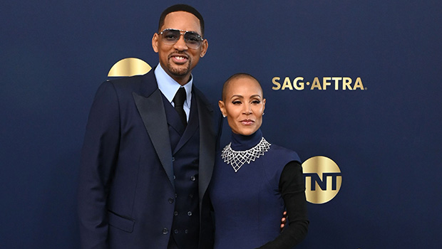Jada Pinkett-Smith Wears Larger Than Life Navy Gown To Match Will Smith At The SAG Awards.jpg