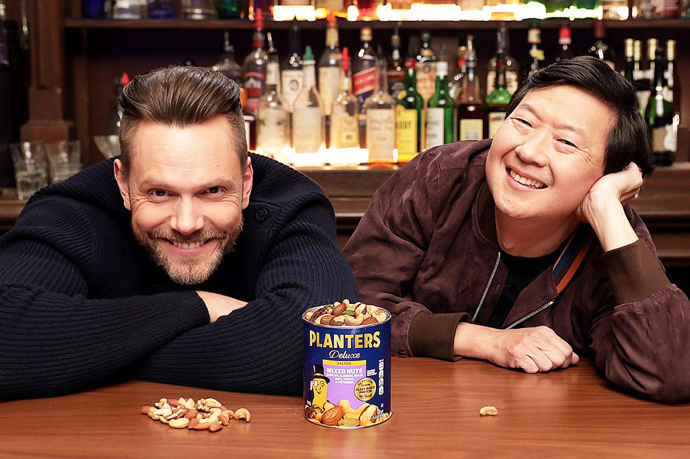 Joel McHale Ken Jeong Superbowl Planters