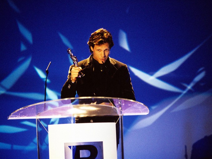 Jonn Bon Jovi Wins At The 1998 Brit Awards