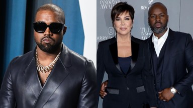 Kanye West, Kris Jenner, Corey Gamble