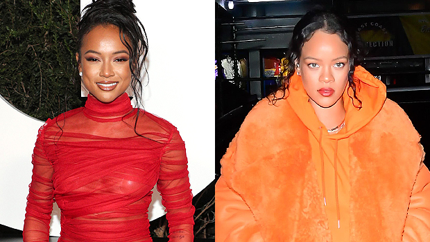 Karrueche Tran Honors Rihanna S Pregnancy By Sharing Photo Of Her Sexy Maternity Look Hindisip