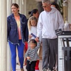 *EXCLUSIVE* Katharine McPhee and David Foster shop for children’s toys after arriving in Montecito for Princess Lilibet’s 2nd Birthday
