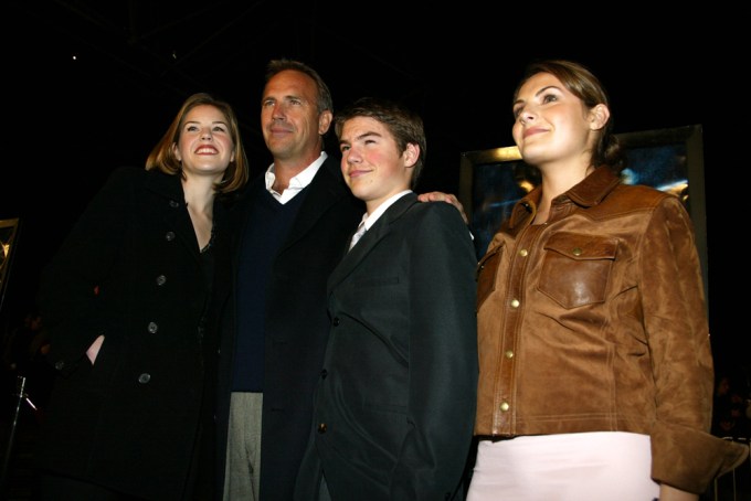 Kevin Costner & The Kids At The ‘Dragonfly’ Premiere