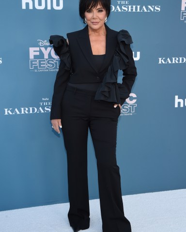 Kris Jenner
Hulu's 'The Kardashians' FYC Event, Hollywood, California, USA - 15 Jun 2022
Wearing Alexander McQueen
