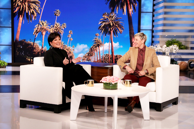 Kris Jenner & Ellen DeGeneres