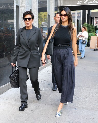 Kendall Jenner and her mother Kris Jenner walking on Central Park South and shopping at Bergdorf Goodman store on Fifth Avenue in New York, NY on September 12, 2022.Pictured: Kendall Jenner,Kris JennerRef: SPL5485173 120922 NON-EXCLUSIVEPicture by: Dylan Travis/ABACAPRESS.COM / SplashNews.comSplash News and PicturesUSA: +1 310-525-5808London: +44 (0)20 8126 1009Berlin: +49 175 3764 166photodesk@splashnews.comUnited Arab Emirates Rights, Australia Rights, Bahrain Rights, Canada Rights, Greece Rights, India Rights, Israel Rights, South Korea Rights, New Zealand Rights, Qatar Rights, Saudi Arabia Rights, Singapore Rights, Thailand Rights, Taiwan Rights, United Kingdom Rights, United States of America Rights