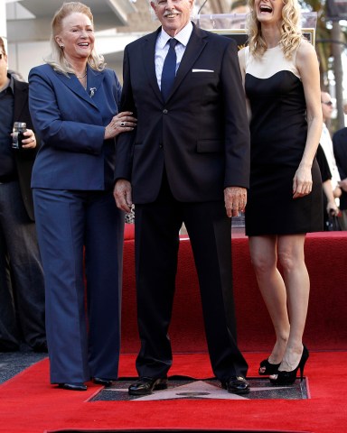 Diane Ladd, Bruce Dern, Laura Dern Actress Diane Ladd, left, actor Bruce Dern, and actress Laura Dern pose after all received stars on the Hollywood Walk of Fame in Los Angeles
Dern and Ladd Walk of Fame, Los Angeles, USA
