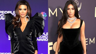 Kim Kardashian, Lisa Rinna