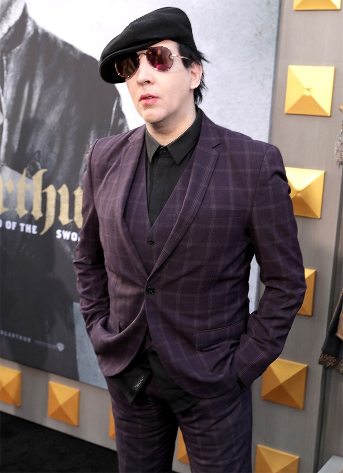 Marilyn Manson At The Premiere Of ‘King Arthur: Legend of the Sword’