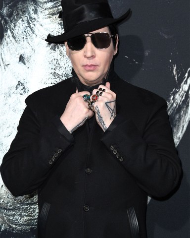 Marilyn Manson.
'Halloween' film premiere, Los Angeles, USA - 17 Oct 2018