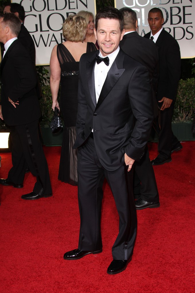 Mark Wahlberg at 2012 Golden Globe Awards
