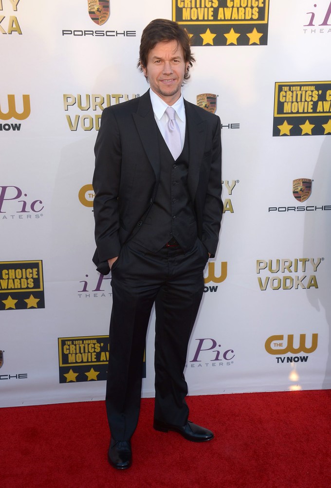 Mark Wahlberg at 2014 Critics’ Choice Awards