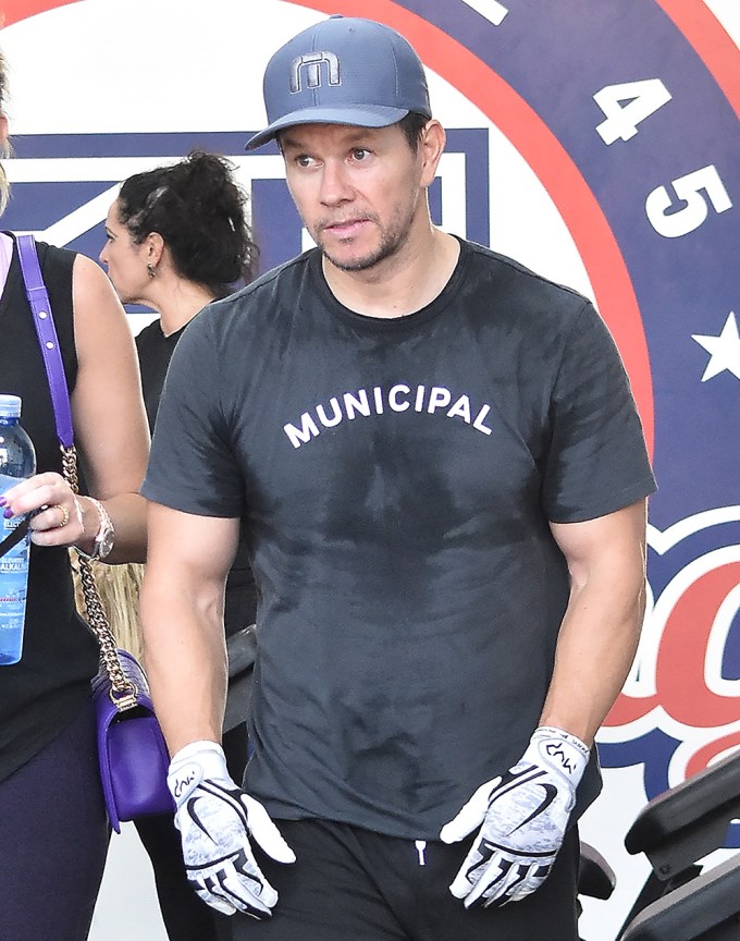 Mark Wahlberg Out In LA