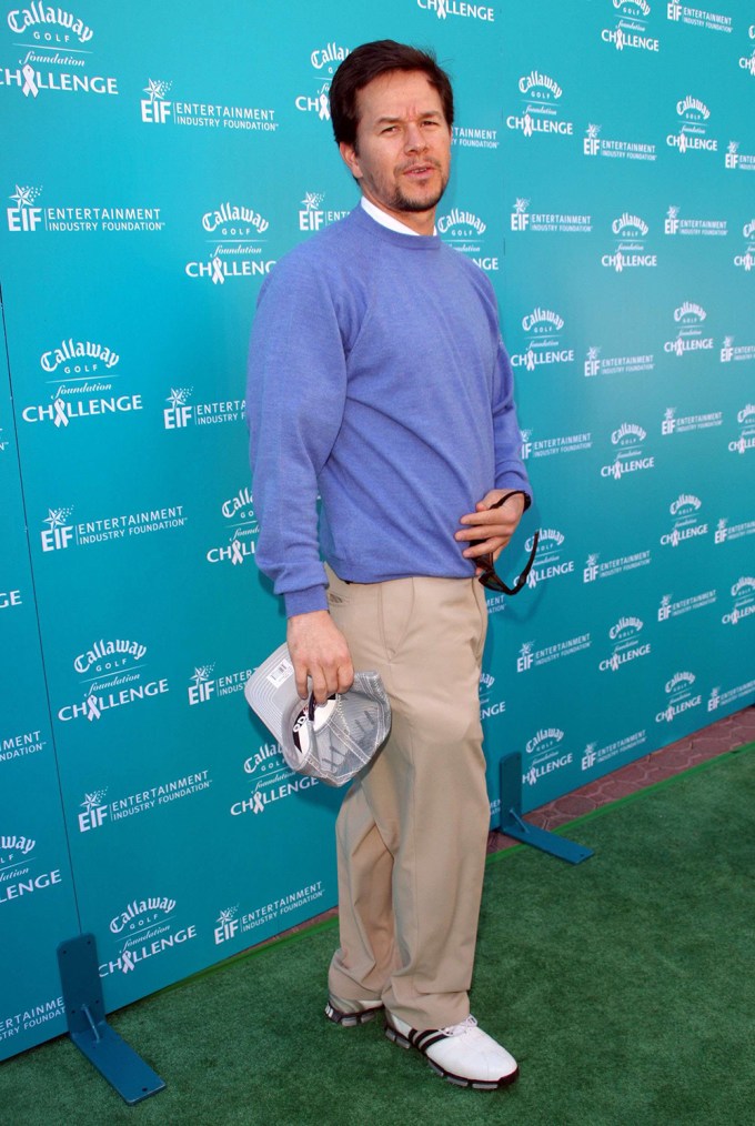 Mark Wahlberg at Pro-Celebrity Golf Tournament