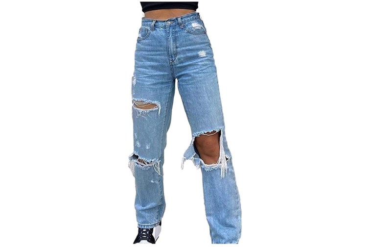 Hottest Ripped Jeans for Women in 2024 – Hollywood Life Reviews ...