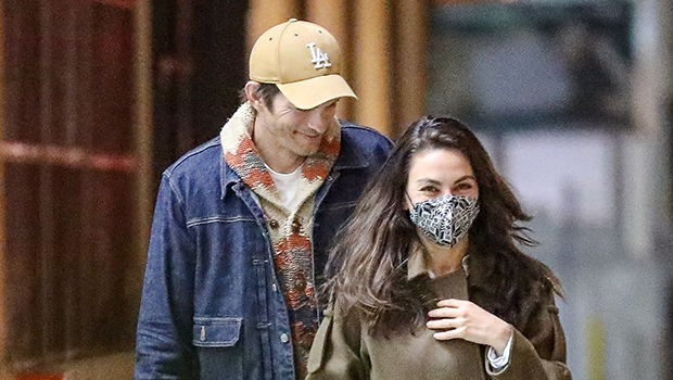 Mila Kunis & Ashton Kutcher Have A Parents’ Night Out On Sushi Date — Photos