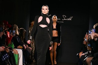 Julia Fox on the catwalk
LaQuan Smith show, Runway, Fall Winter 2022, New York Fashion Week, USA - 14 Feb 2022