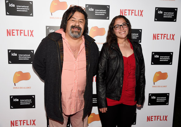 Miko Brando, left, and Ninna Brando pose together at the 2015 IDA Documentary Awards at Paramount Studios, in Los Angeles2015 IDA Documentary Awards, Los Angeles, USA