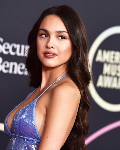 Olivia Rodrigo arrives at the American Music Awards, at Microsoft Theater in Los Angeles
2021 American Music Awards - Arrivals, Los Angeles, United States - 21 Nov 2021